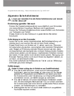 Preview for 5 page of Wahl 1245 Operating Instructions Manual