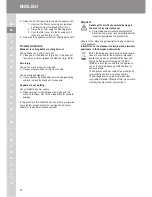 Preview for 14 page of Wahl 1245 Operating Instructions Manual