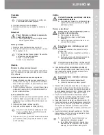 Preview for 79 page of Wahl 1245 Operating Instructions Manual