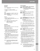 Preview for 131 page of Wahl 1245 Operating Instructions Manual