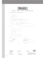 Preview for 146 page of Wahl 1245 Operating Instructions Manual