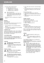 Preview for 38 page of Wahl 4340 Translation Of The Original Operating Manual