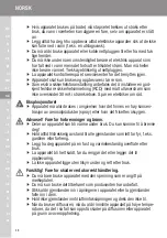 Preview for 48 page of Wahl 4340 Translation Of The Original Operating Manual