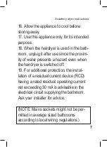 Preview for 7 page of Wahl Academy Instructions Manual