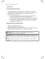 Preview for 6 page of Wahl James Martin ZX833 Instructions Manual