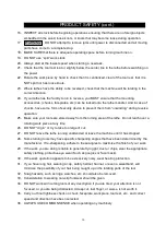 Preview for 10 page of Wahuda 60170ML-WHD User Manual