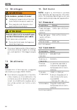 Preview for 62 page of Waldmann 121820000-00801139 Instructions For Use Manual