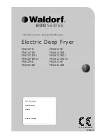 Waldorf FN8127E Installation And Operation Manual preview