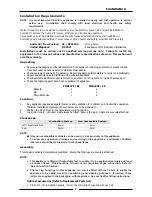 Preview for 9 page of Waldorf FN8127E Installation And Operation Manual