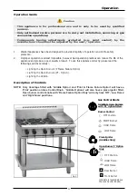 Preview for 19 page of Waldorf RNB8200G Installation And Operation Manual