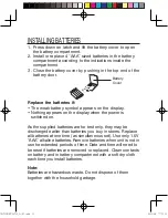 Preview for 12 page of Walgreens WGNBPA-730 User Manual