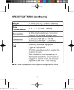 Preview for 39 page of Walgreens WGNBPW-520 Manual