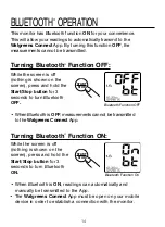 Preview for 15 page of Walgreens WGNBPW-760BT Manual