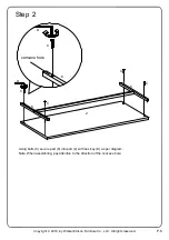 Preview for 6 page of Walker Edison AF40TRYCT Assembly Instructions Manual