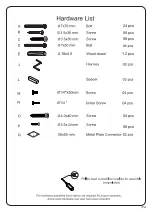 Preview for 4 page of Walker Edison BKMCPLAT Assembly Instructions Manual