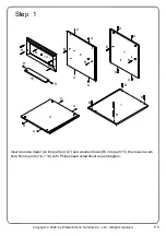 Preview for 5 page of Walker Edison BR20GWN1D Assembly Instructions Manual