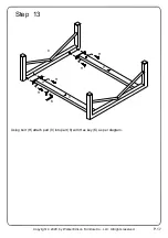 Preview for 17 page of Walker Edison BR20GWN1D Assembly Instructions Manual