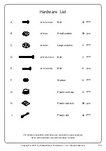 Preview for 4 page of Walker Edison BTOTMM Assembly Instructions Manual