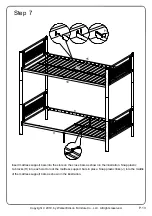 Preview for 13 page of Walker Edison BTOTMM Assembly Instructions Manual