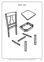 Preview for 3 page of Walker Edison CHH Assembly Instructions Manual