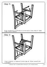 Preview for 7 page of Walker Edison CHH Assembly Instructions Manual