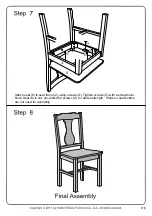 Preview for 8 page of Walker Edison CHH Assembly Instructions Manual