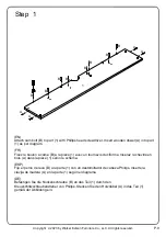 Preview for 9 page of Walker Edison SFLMF3F Assembly Instructions Manual