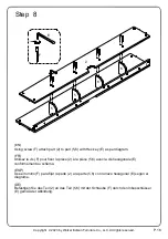 Preview for 16 page of Walker Edison SFLMF3F Assembly Instructions Manual