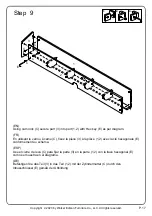 Preview for 17 page of Walker Edison SFLMF3F Assembly Instructions Manual