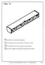 Preview for 20 page of Walker Edison SFLMF3F Assembly Instructions Manual