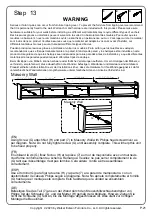 Preview for 21 page of Walker Edison SFLMF3F Assembly Instructions Manual