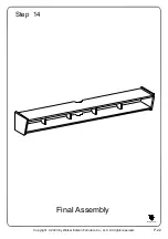 Preview for 22 page of Walker Edison SFLMF3F Assembly Instructions Manual