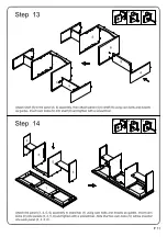 Preview for 11 page of Walker Edison W60C73BL-TVS Assembly Instructions Manual