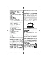 Preview for 3 page of Walker WP4212LCD Operating Instructions Manual