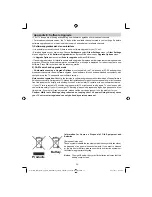 Preview for 36 page of Walker WP4212LCD Operating Instructions Manual