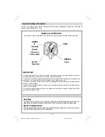 Preview for 13 page of Walker WPB21S Operating Instructions Manual