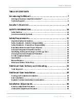 Preview for 3 page of Wallace Perimeter Security FOLDSMART Installation And Maintenance Manual