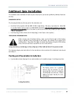 Preview for 29 page of Wallace Perimeter Security FOLDSMART Installation And Maintenance Manual