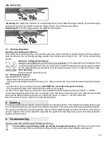 Preview for 14 page of Walter 30-A 150 Operating Instructions Manual