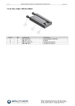 Preview for 34 page of Walther Systemtechnik TBV-H-01 Operating Manual