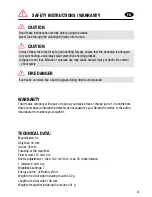 Preview for 3 page of Walther Evolution Pointsight 3 Operating Instructions Manual