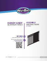 WamBam HANDY ANDY Assembly Instruction Manual preview