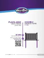 Preview for 1 page of WamBam PLAIN JANE VF14200 Assembly Instructions Manual