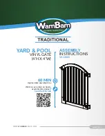 Preview for 1 page of WamBam TRADITIONAL VG13005 Assembly Instructions Manual