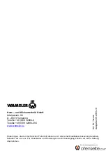 Preview for 108 page of Wamsler K 139F Instructions For Installation And Use Manual