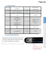 Preview for 3 page of Wano VGLock vG-BL5 User Manual