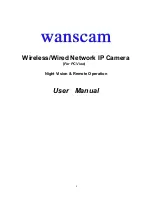 wanscam M-Jpeg Series User Manual preview