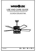 Warehouse AL02P01 Use And Care Manual preview