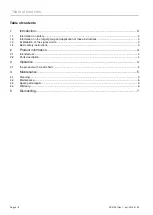 Preview for 2 page of WAREMA 3.16/25.04 Operating And Maintenance Instructions Manual