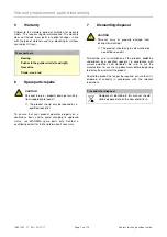 Preview for 12 page of WAREMA C 80 A8 Instructions For Use And Maintenance Manual